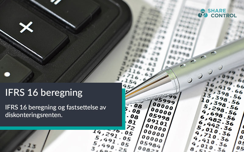 Beregning etter IFRS 16