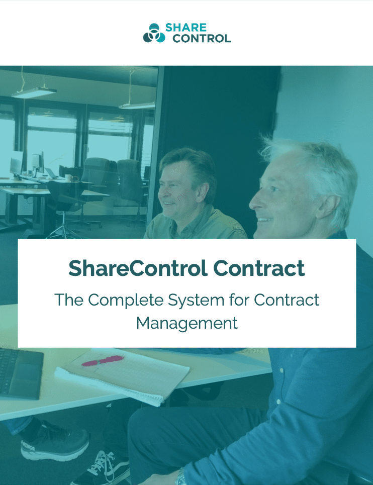 Share Control Contract - The complete system for contract management EN