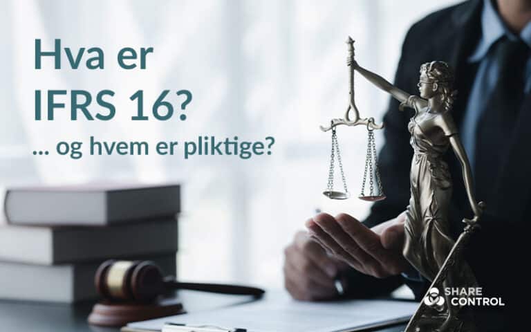 Hva er IFRS 16 og hvem er pliktige