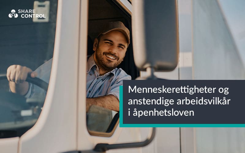 Menneskerettigheter i åpenhetsloven