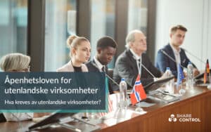 Åpenehtsloven for utenlandske virksomheter